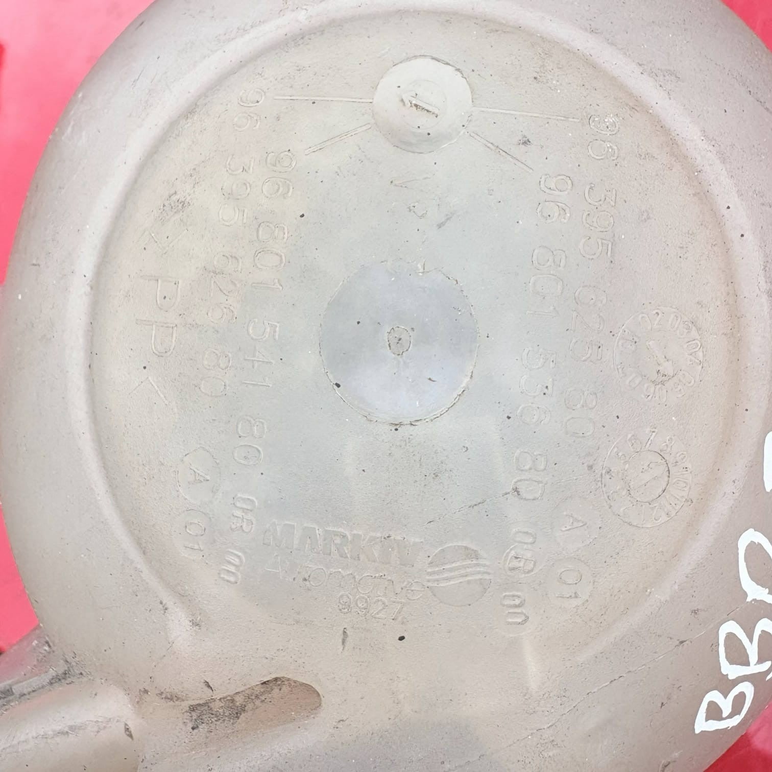 2005 CITROEN C4 COUPE RADIATOR EXPANSION BOTTLE/SENSOR-9639562580