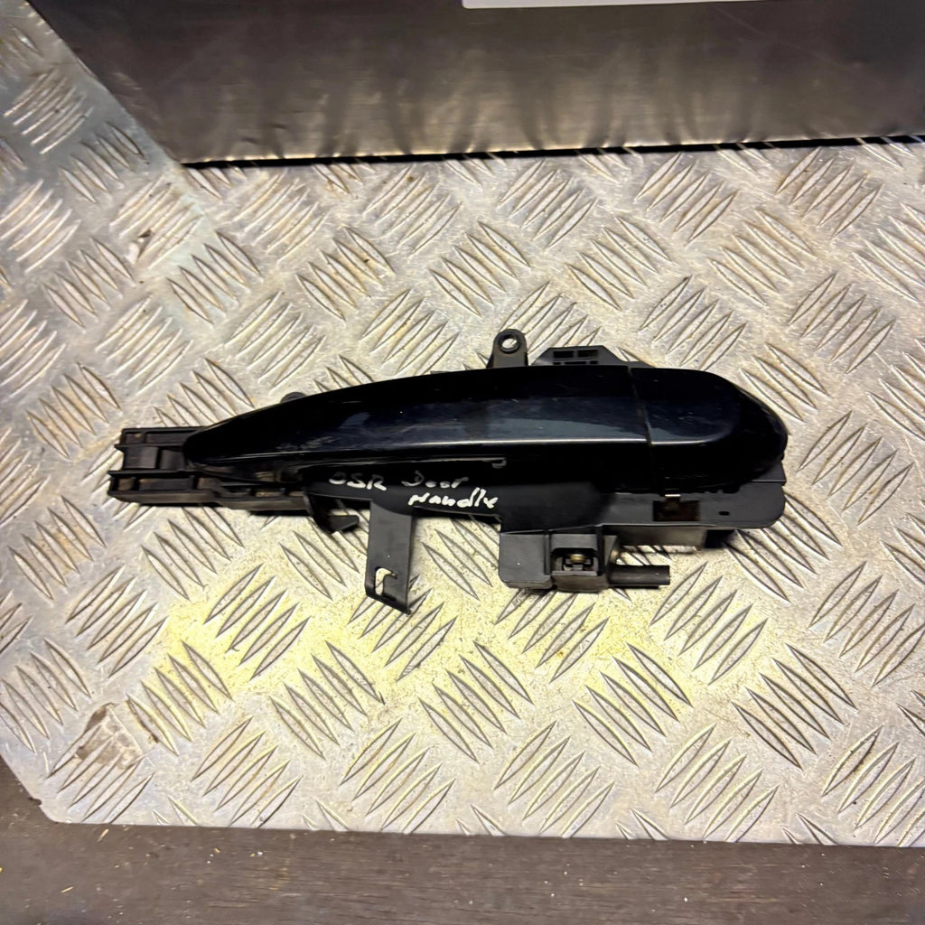 BMW 3 Series E90 04-11 E91 05-12 Rear Right Door Handle Assembly Black