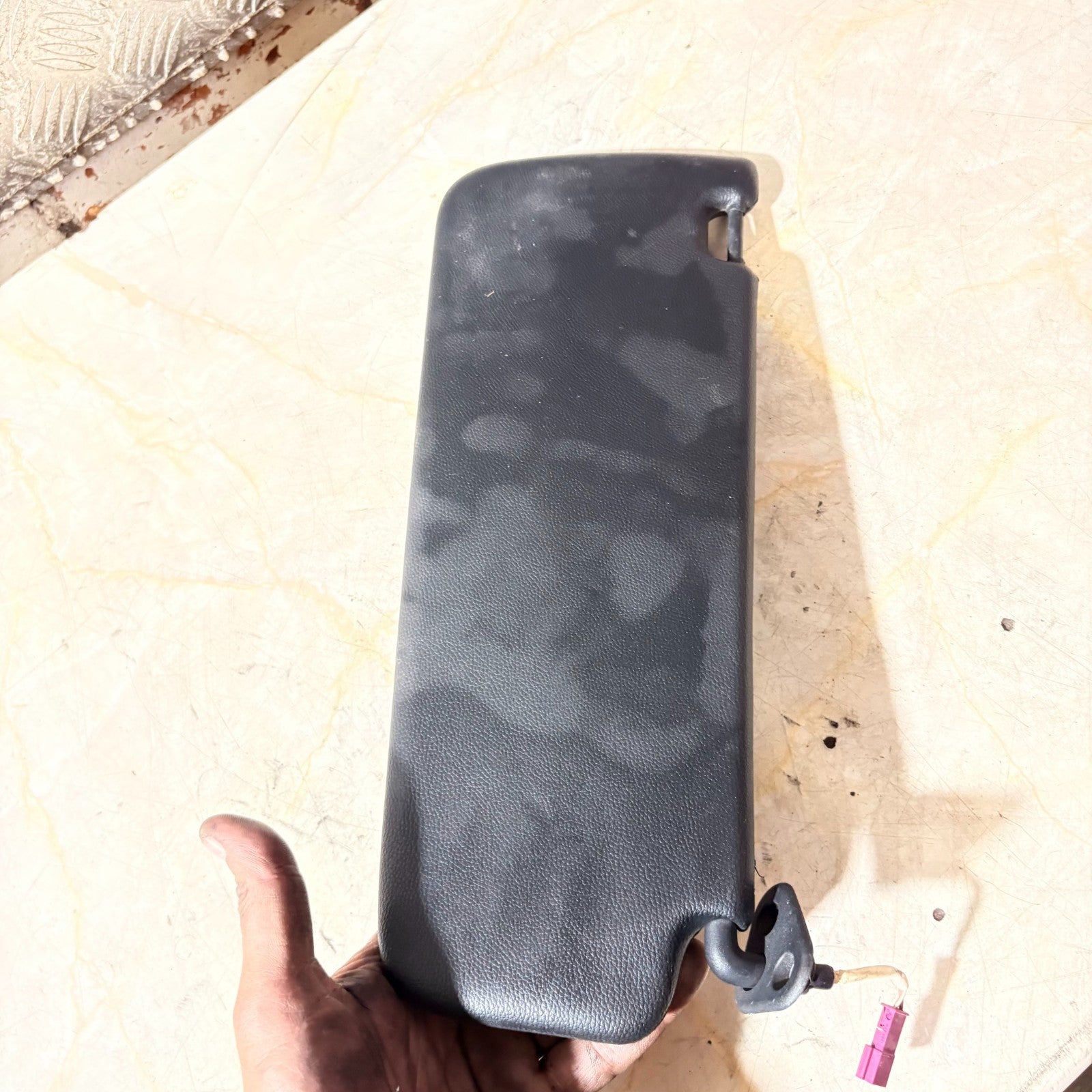Sun Visor BMW E90 With Mirror Illuminated Left N/S Black 7139445