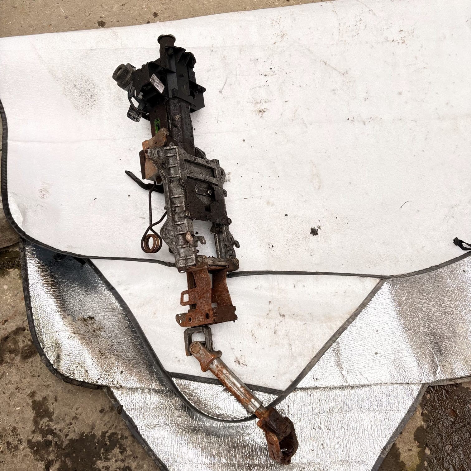 2006 VOLKSWAGEN GOLF STEERING COLUMN 1K0953503CM 1K2419502AB F3