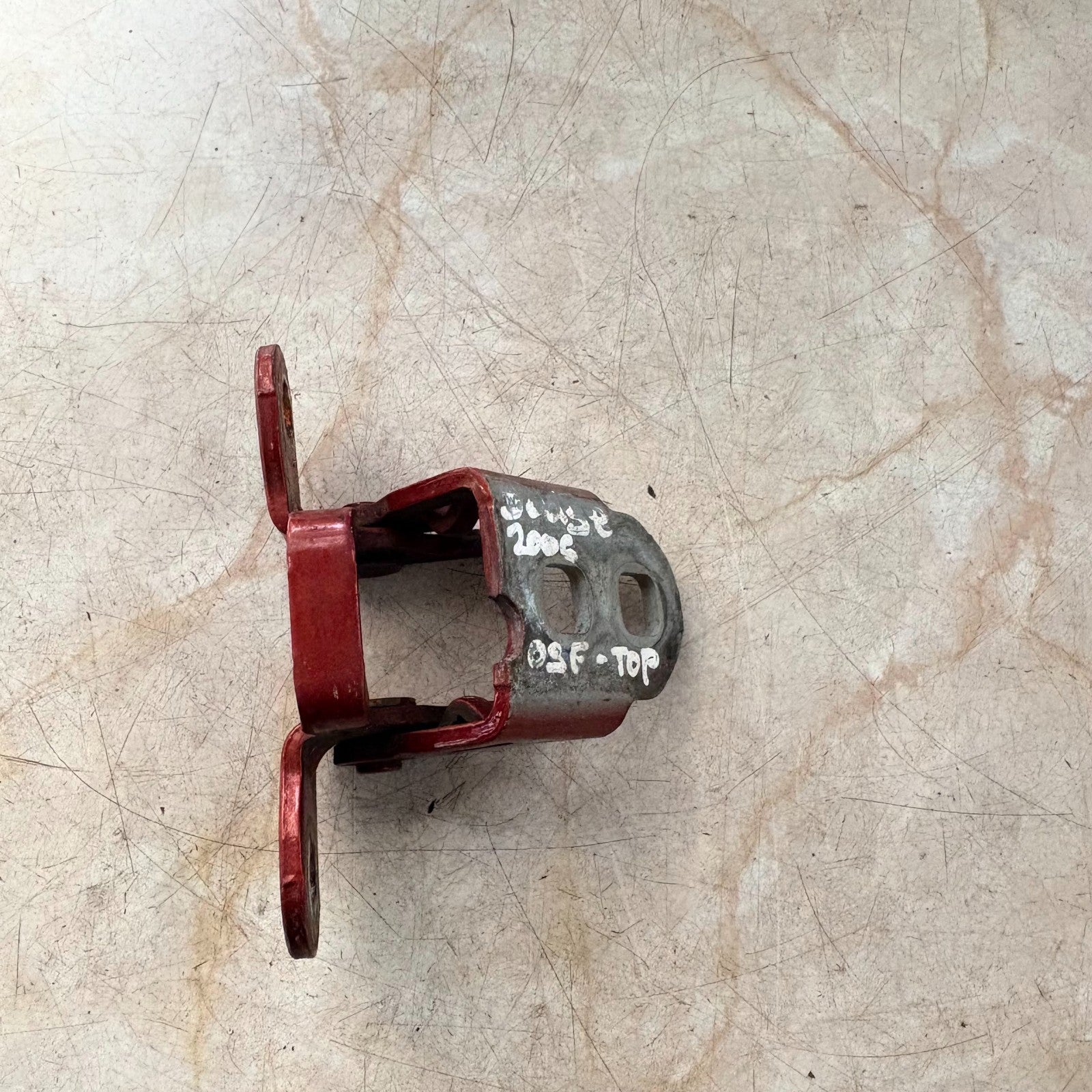 Dodge Caliber 2006-2012 Front Right Driver Side Upper Door Hinge 5074257AB Red
