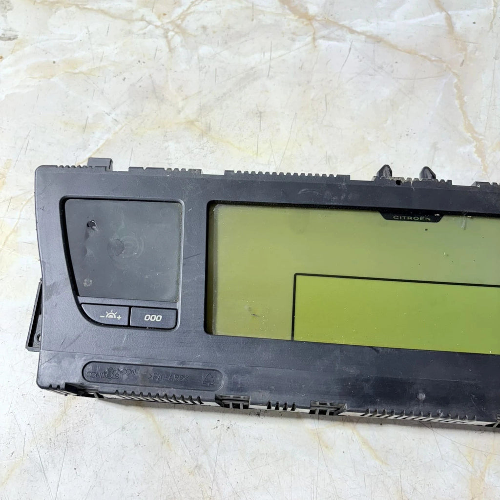 P9664365380F00 156334 dashboard for CITROEN C4 PICASSO EXCLUSIVE 2008