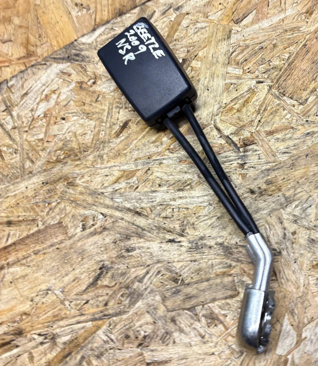 VW New Beetle 2006-2011 Rear Left Seat Belt Buckle Passenger Side