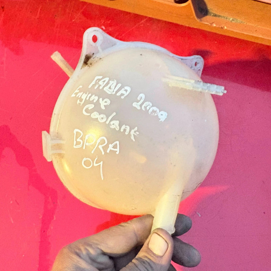 6Q0121407D Skoda Fabia II 2009 Coolant Expansion Tank Reservoir Bottle