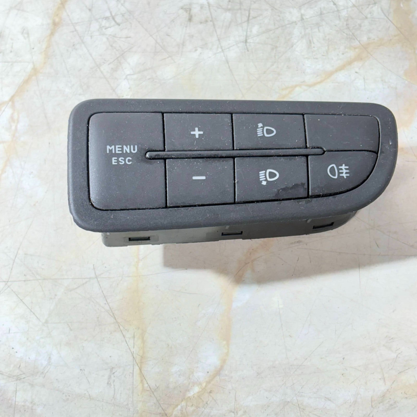 ALFA ROMEO MITO 2010 HEADLIGHT HEADLAMP FOG MENU SWITCH BUTTON B569 box C33