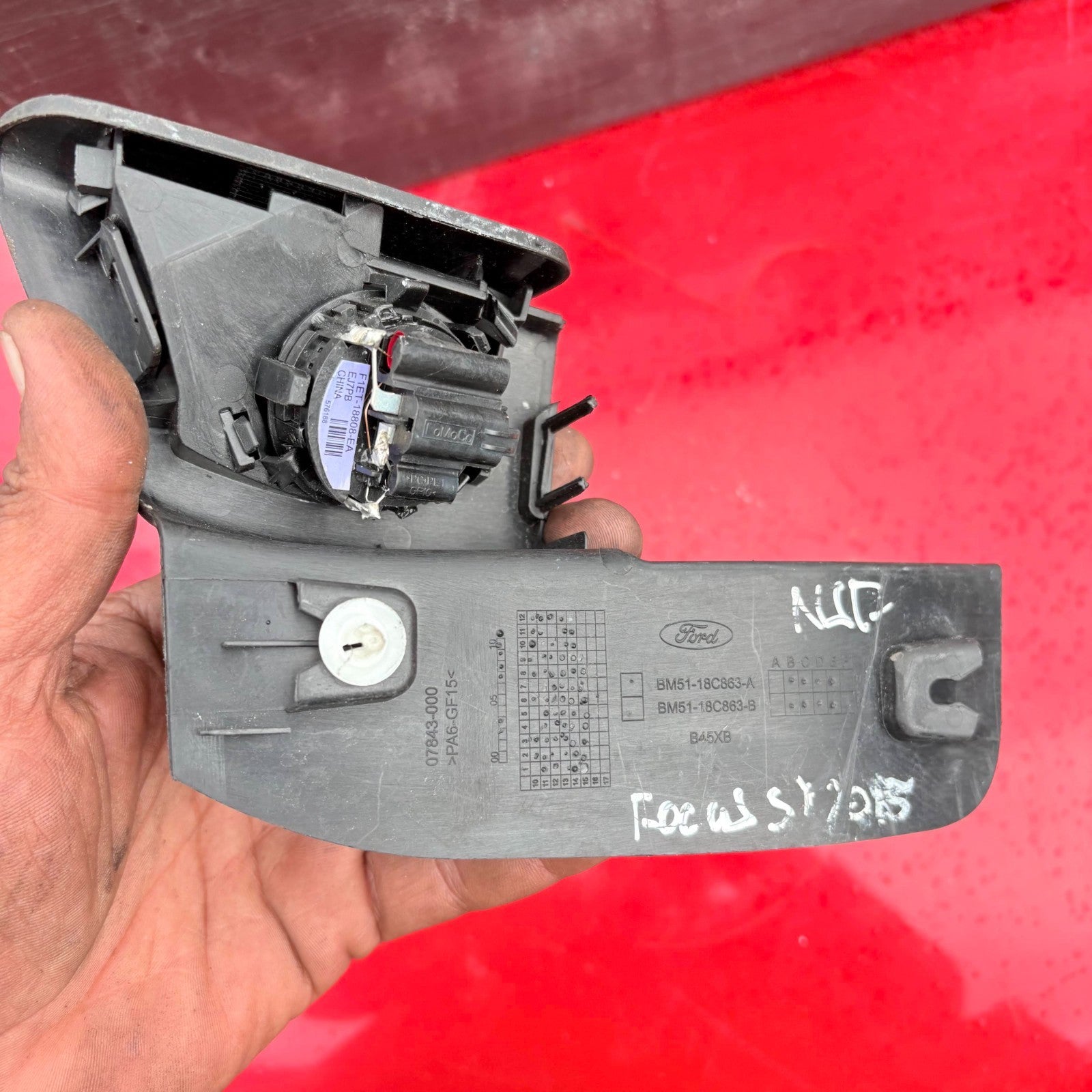 FORD FOCUS MK3 2015 DOOR TWEETER SPEAKER & TRIM FRONT LEFT SIDE BM51-18C863-A
