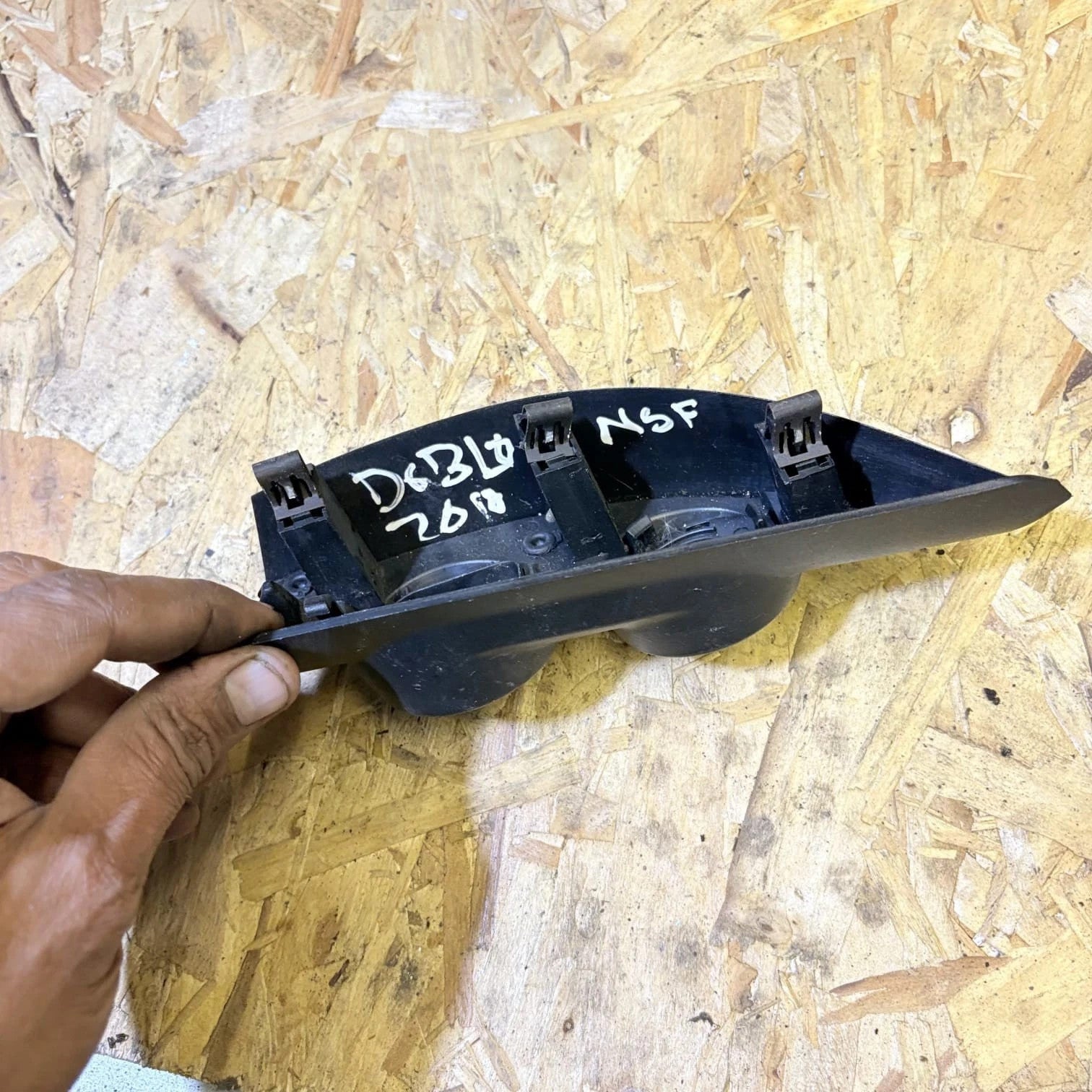 Doblo Combo D 10-On Mirror Trim Inner Passenger Front 735498631 2010