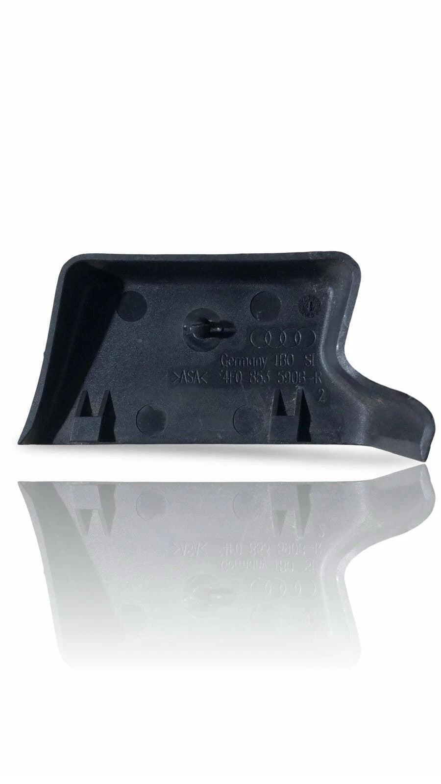 Audi A6 4F C6 OS Right External B Pillar Lower Plastic Trim Black 4F0853590B