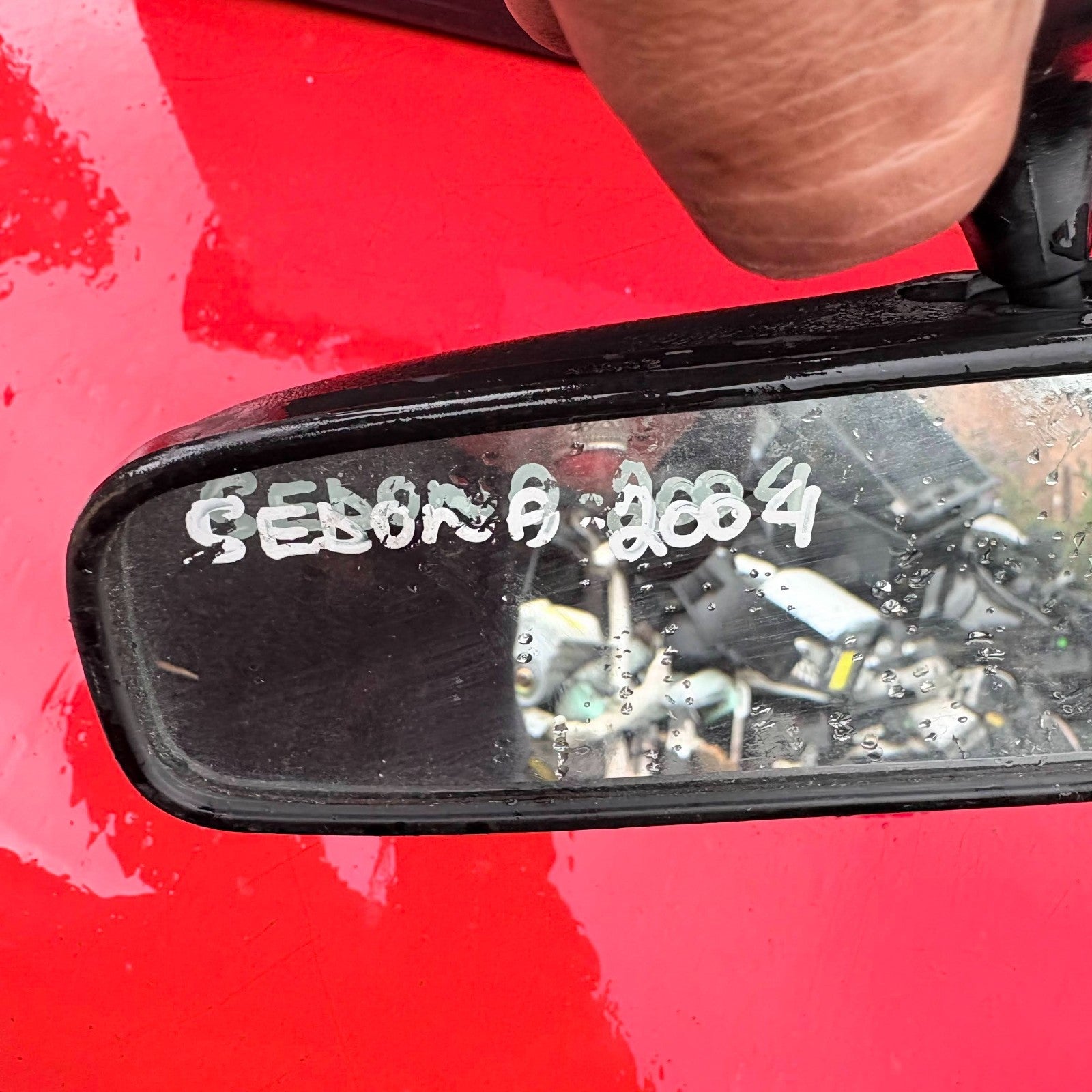 Kia Sedona MK1 02-05 Interior Rear View Windshield Mirror E13 46R-015006 OEM