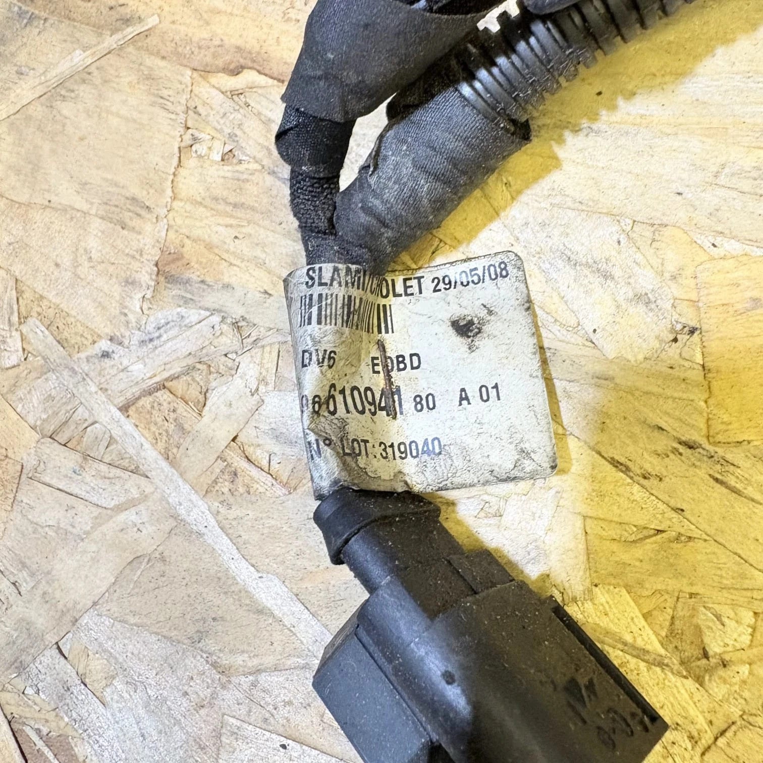 FORD FOCUS MK2/C-MAX/FIESTA 1.6 DIESEL TITANIUM 2008GLOW PLUG WIRING LOOM 610941