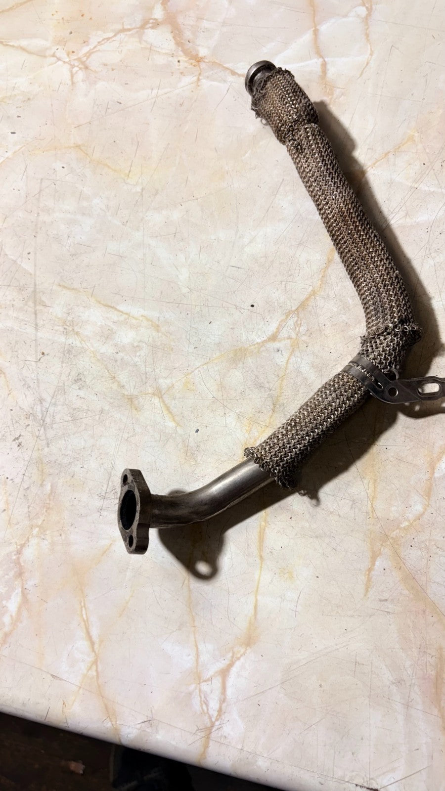 Jaguar S-Type EGR valve line pipe hose