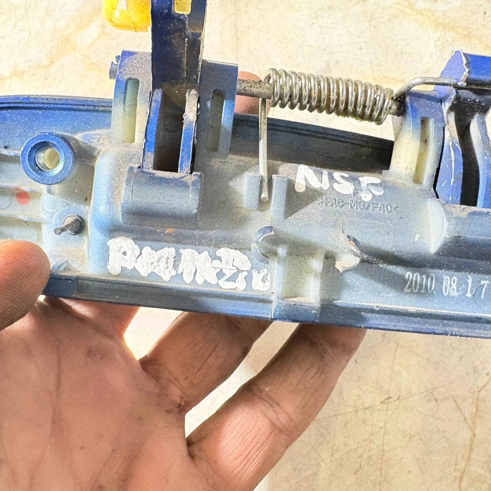 2012 FIAT PANDA N/S Front Left Outer Door Handle