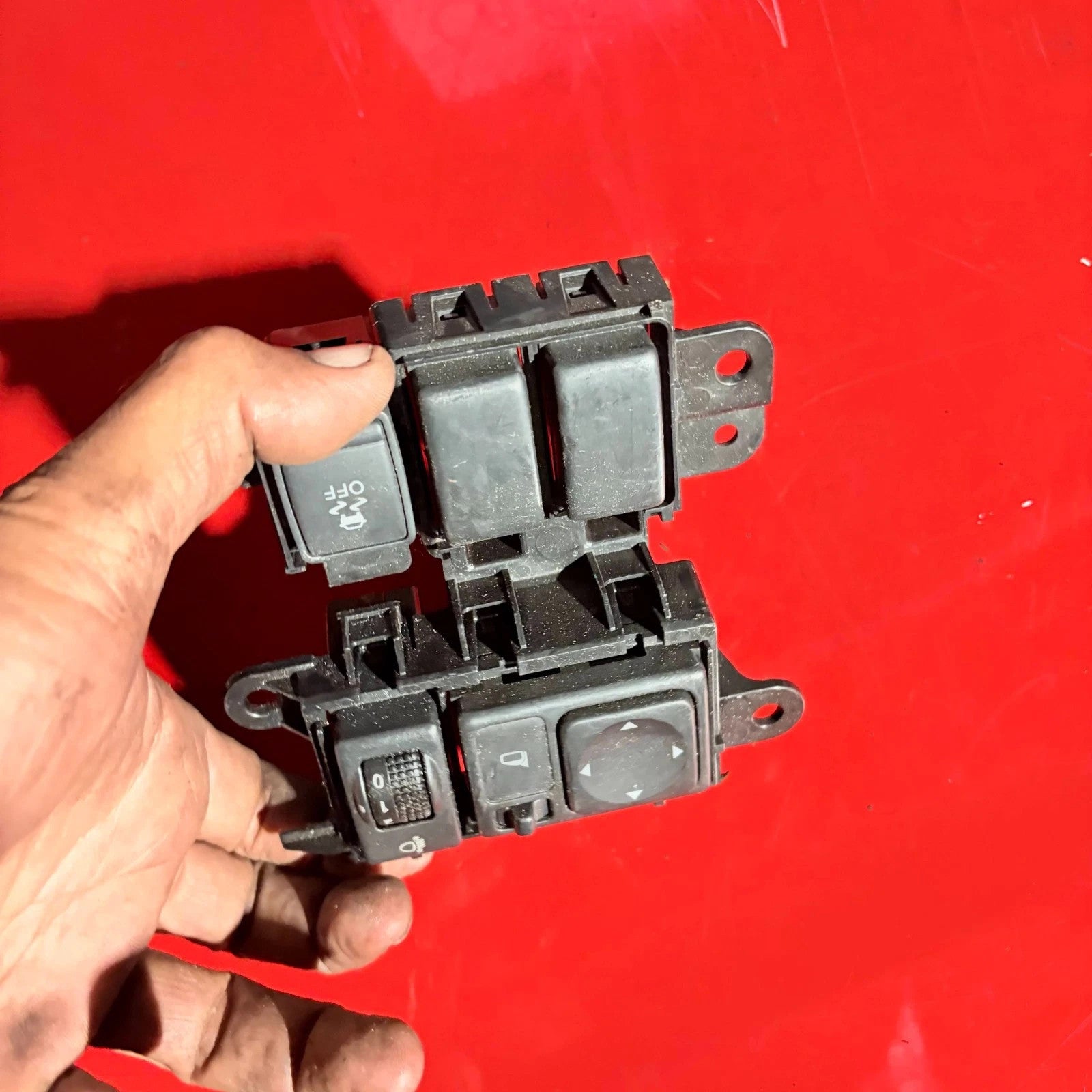 2011 Nissan Juke Mirror Headlight Traction Control Start Stop Switch Buttons
