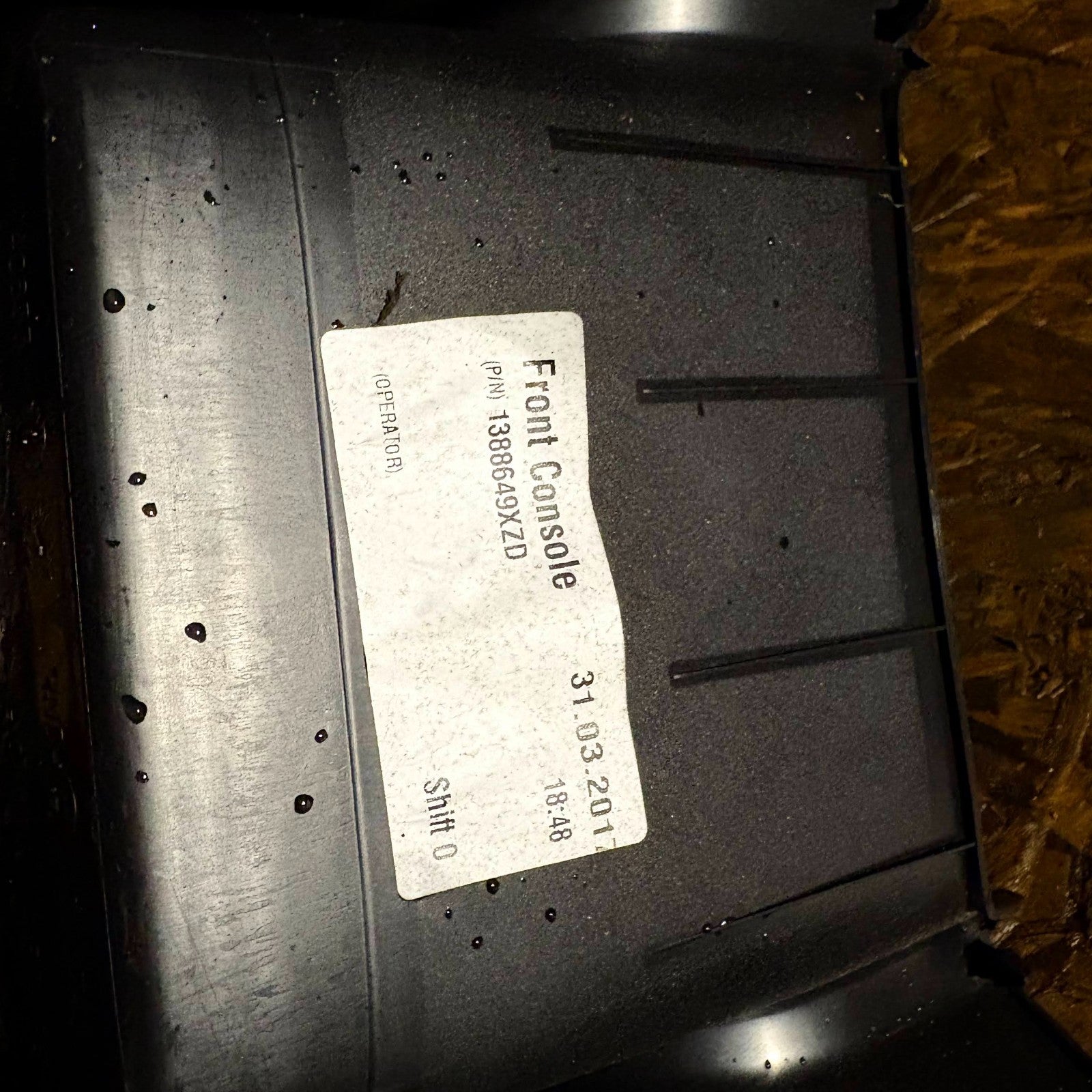 PEUGEOT 108 2014-2022 FRONT CENTRE CONSOLE 1388649XZD