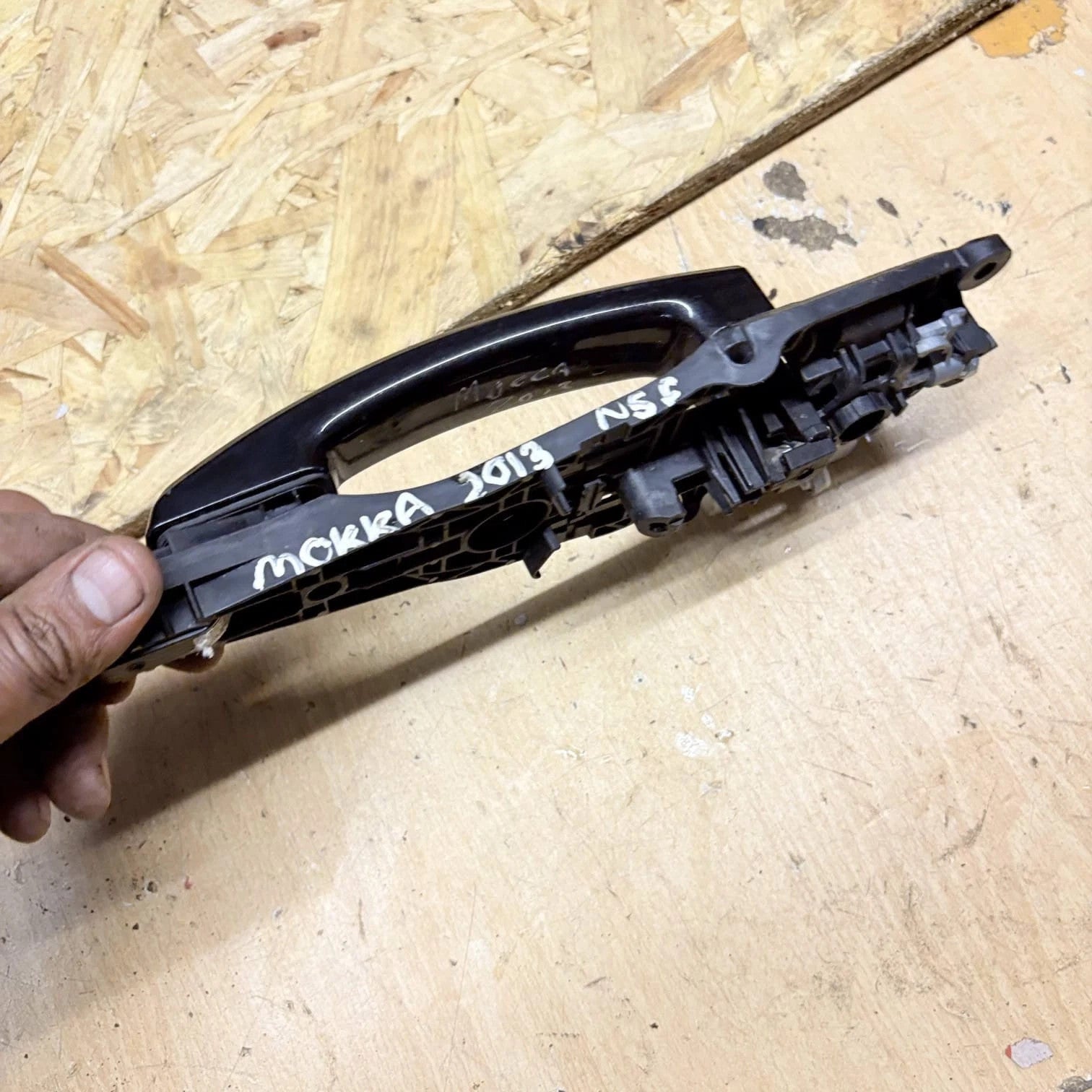 Opel Mokka 2013 N/S Front Outer Door Handle Black 5 Door
