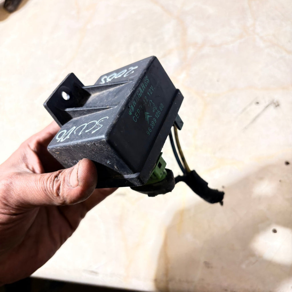FIAT SCUDO 2005 GLOW PLUG RELAY 96 399 125 80
