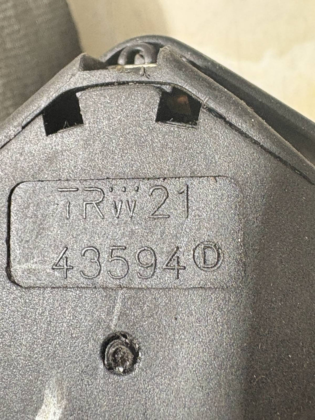LAND ROVER RANGE ROVER VOGUE SEAT BELT 43594D B237