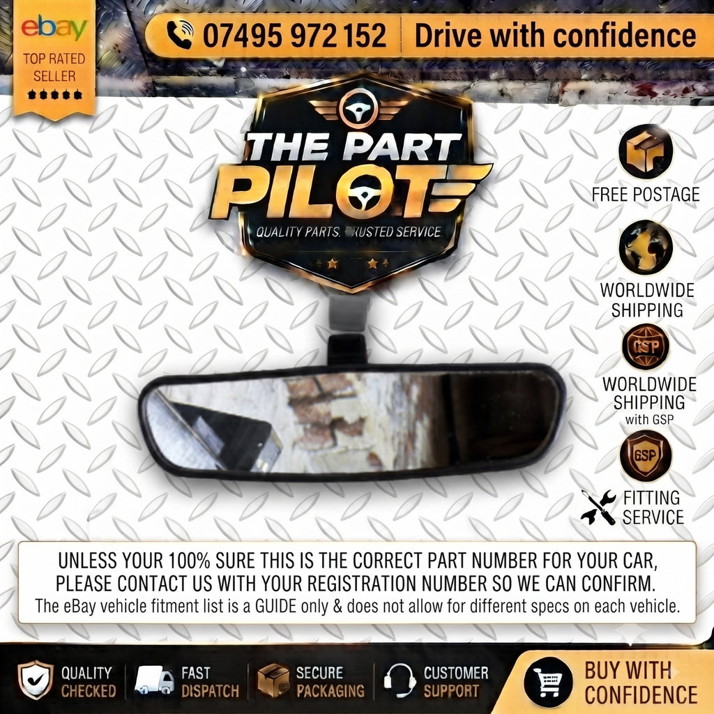 Mazda 6 GG GY 2002-2008 Interior Rear View Mirror E8011681 Manual Dimming