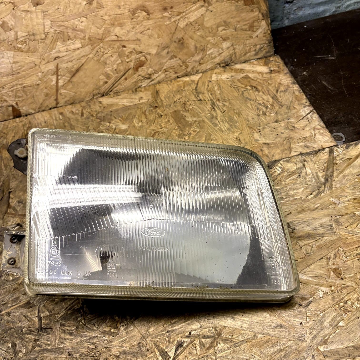 Ford Escort Mk3 RS Turbo S1 XR3i Front Passenger LH Headlight Lucas 81AG13006D3A