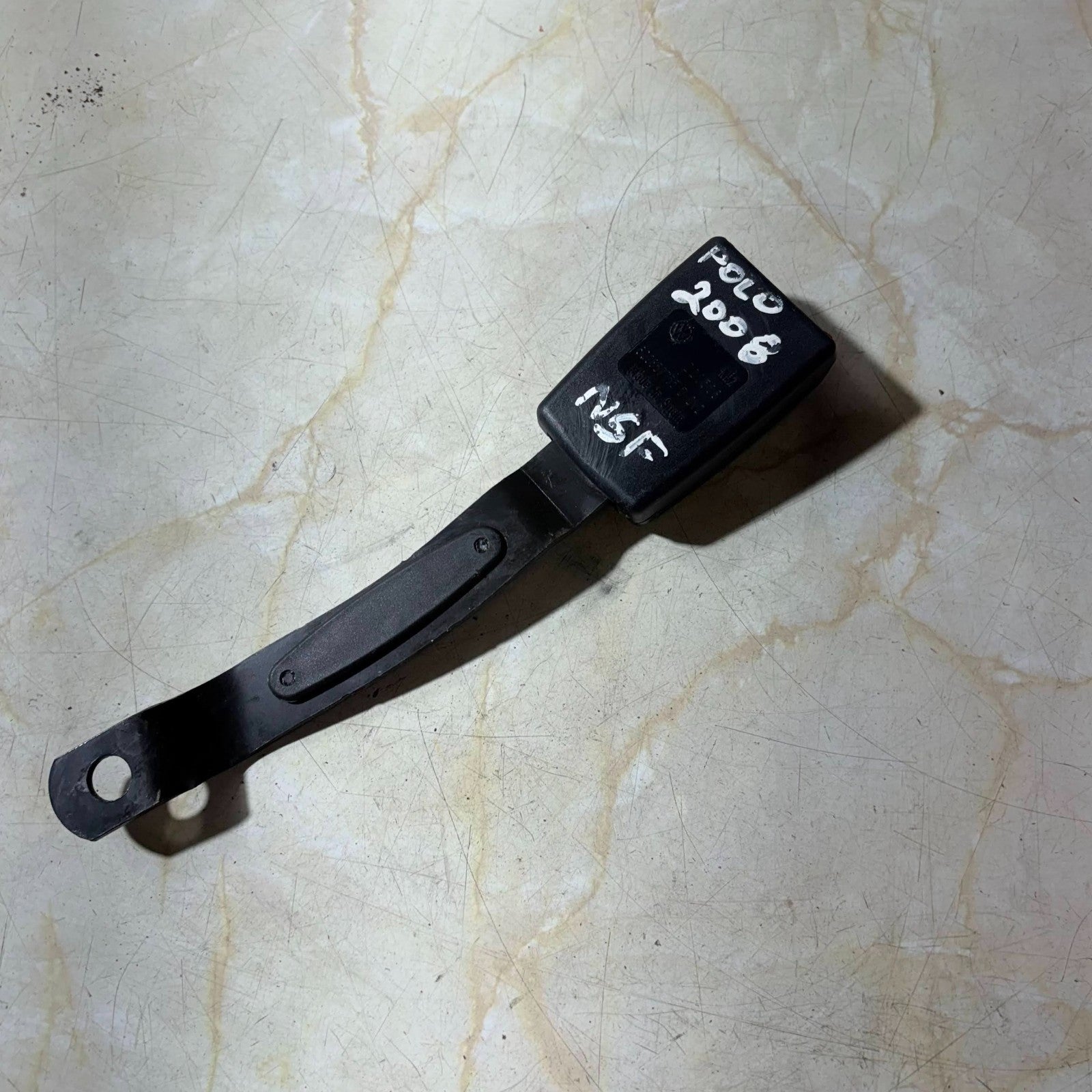 VW Polo 9N/9N3 2002-2008 NSF Passenger Front Seat Belt Buckle 6Q0857755D