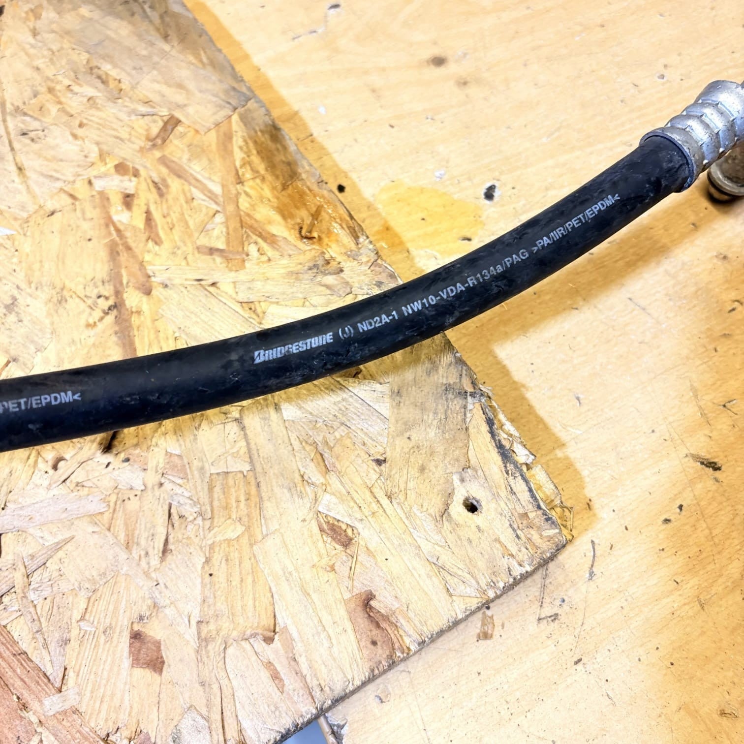 FIAT 500 LOUNGE 1.2 PET 5DR AIR CON PIPE HOSE 51871846