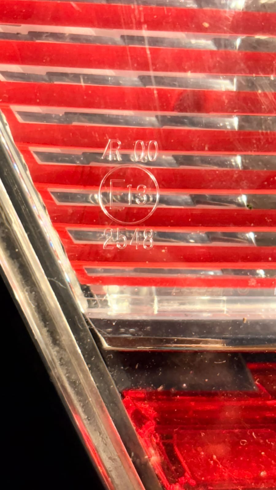 Mazda 6 GH Mk2 2008-2012 Hatch 5dr NSR Left Inner Tailgate Tail Light 132-41055