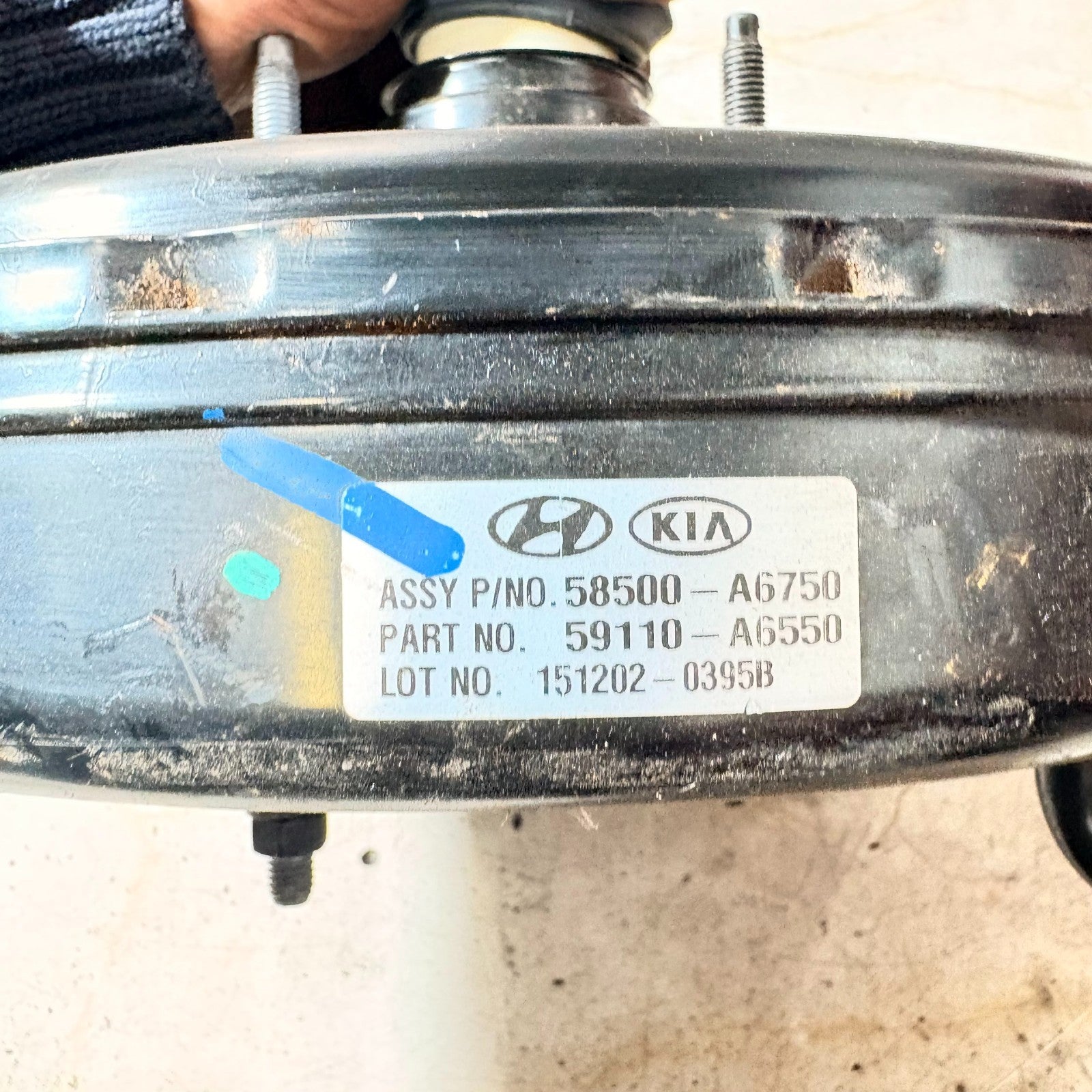 Kia Ceed MK2 JD 2012-18 1.6 CRDi Brake Servo & Master Cylinder 58500-A6750