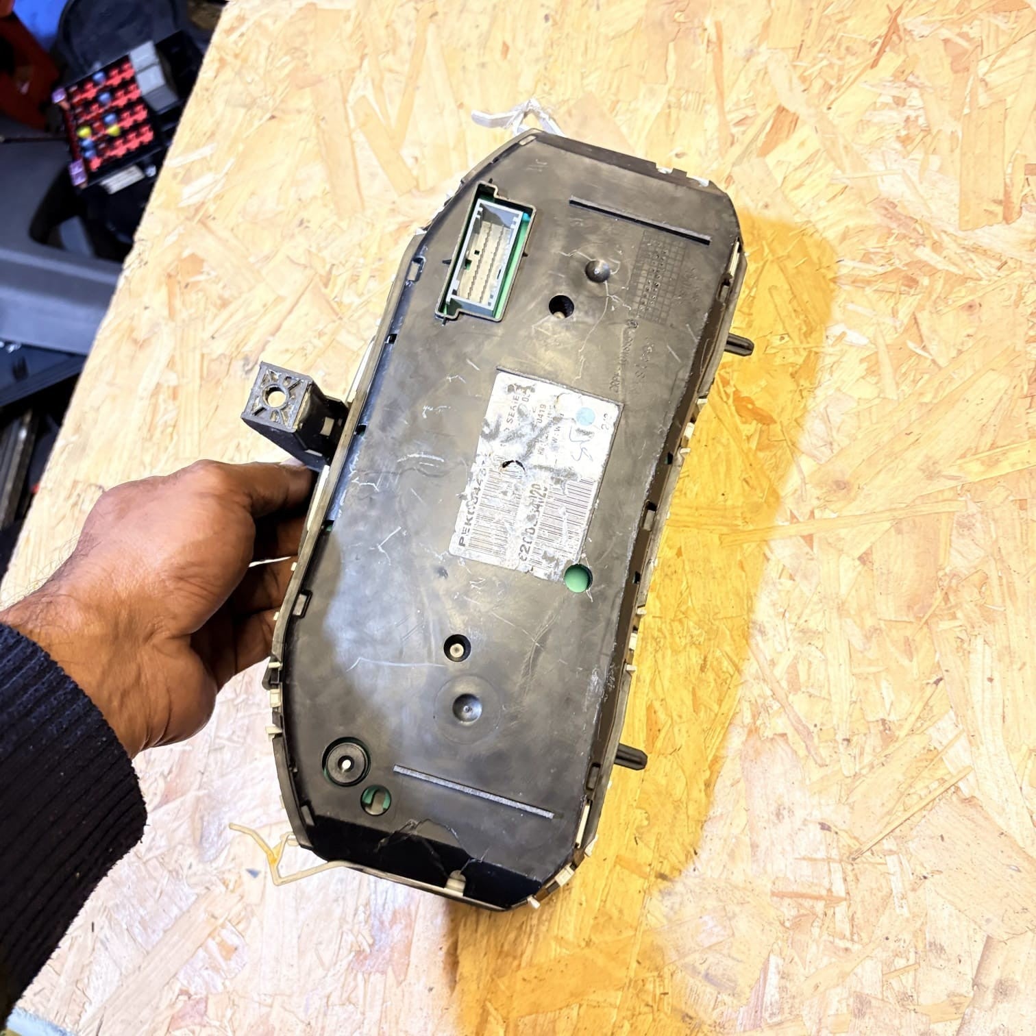 RENAULT CLIO MEGANE II SPEEDOMETER INSTRUMENT CLUSTER CLOCK 2RPF-10A855-AD