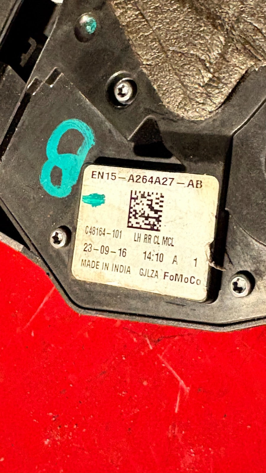 FORD ECOSPORT DOOR LOCK REAR LEFT EN15-A264A27-AB 2018