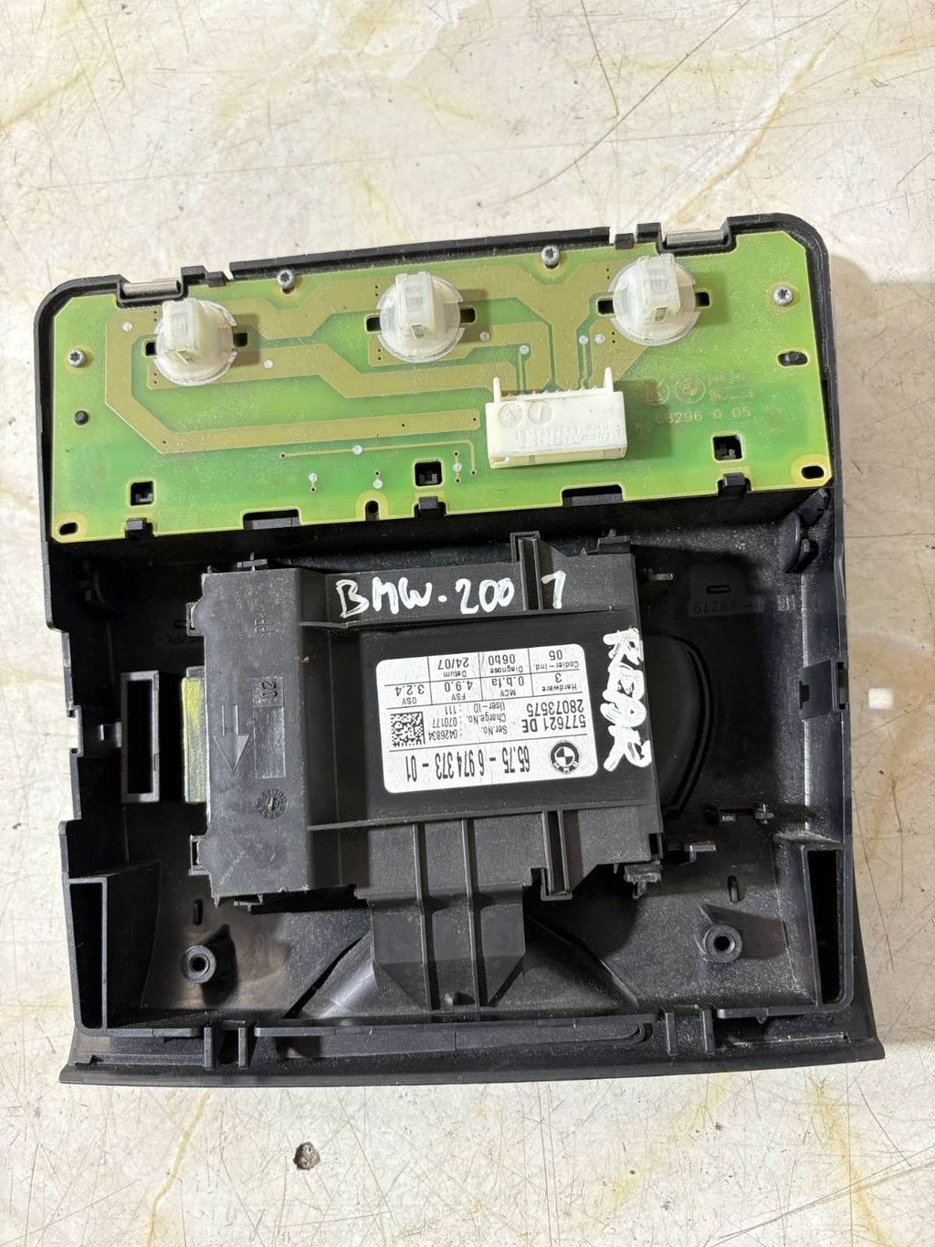 BMW 1 Series E87 2004-2007 Rear Interior Roof Light Alarm Sensor 6974373 6946126