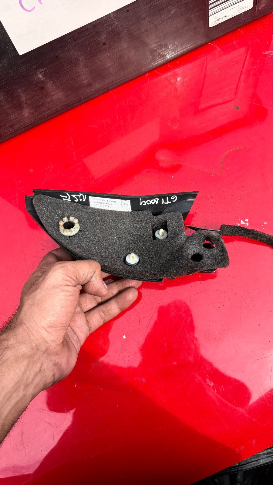 VW Golf GTI 2004 Front Left Door Speaker with Trim 1k0 837 973 k