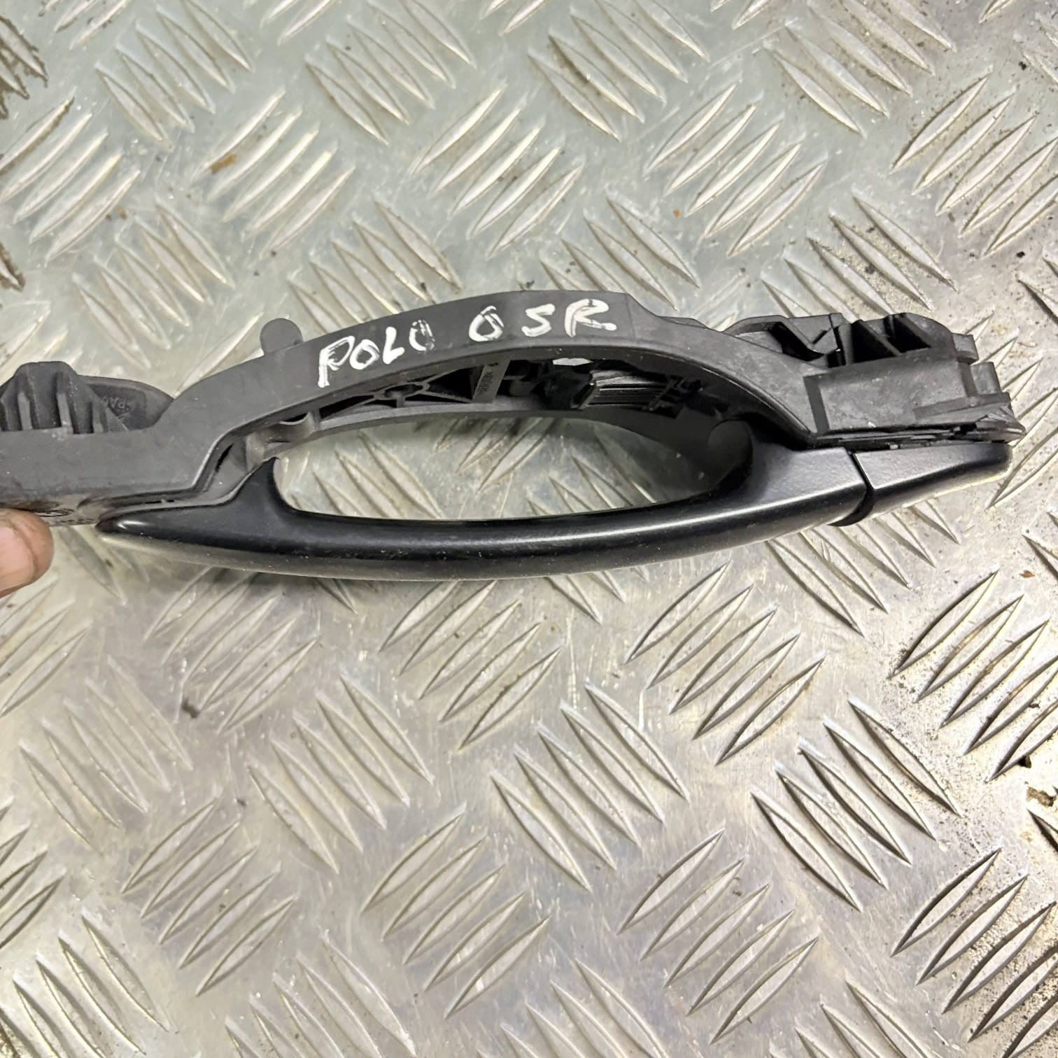 Skoda Octavia 1Z 2010 Driver Rear Exterior Door Handle 6Q4839885 1756765 LF8K