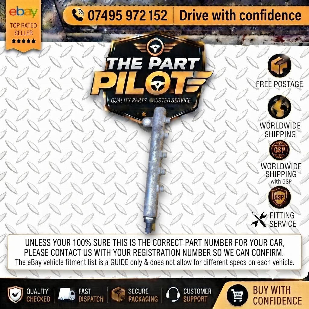 Fiat Doblo Punto Idea Lancia Musa 1.9 JTD Diesel Fuel Rail 0445214052 55200265