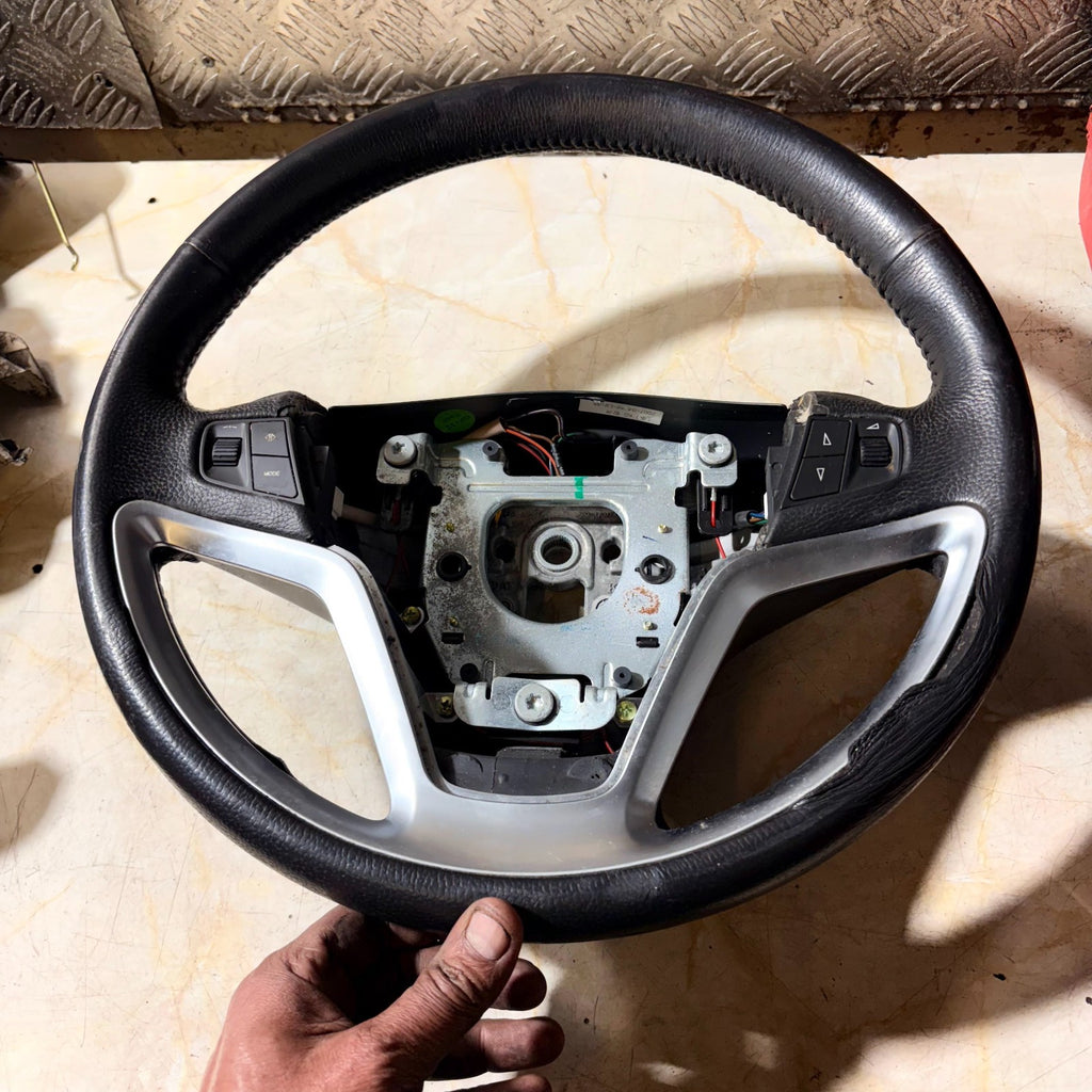 Vauxhall Antara L07 Leather Multifunction Steering Wheel Audio Phone 2006-2015