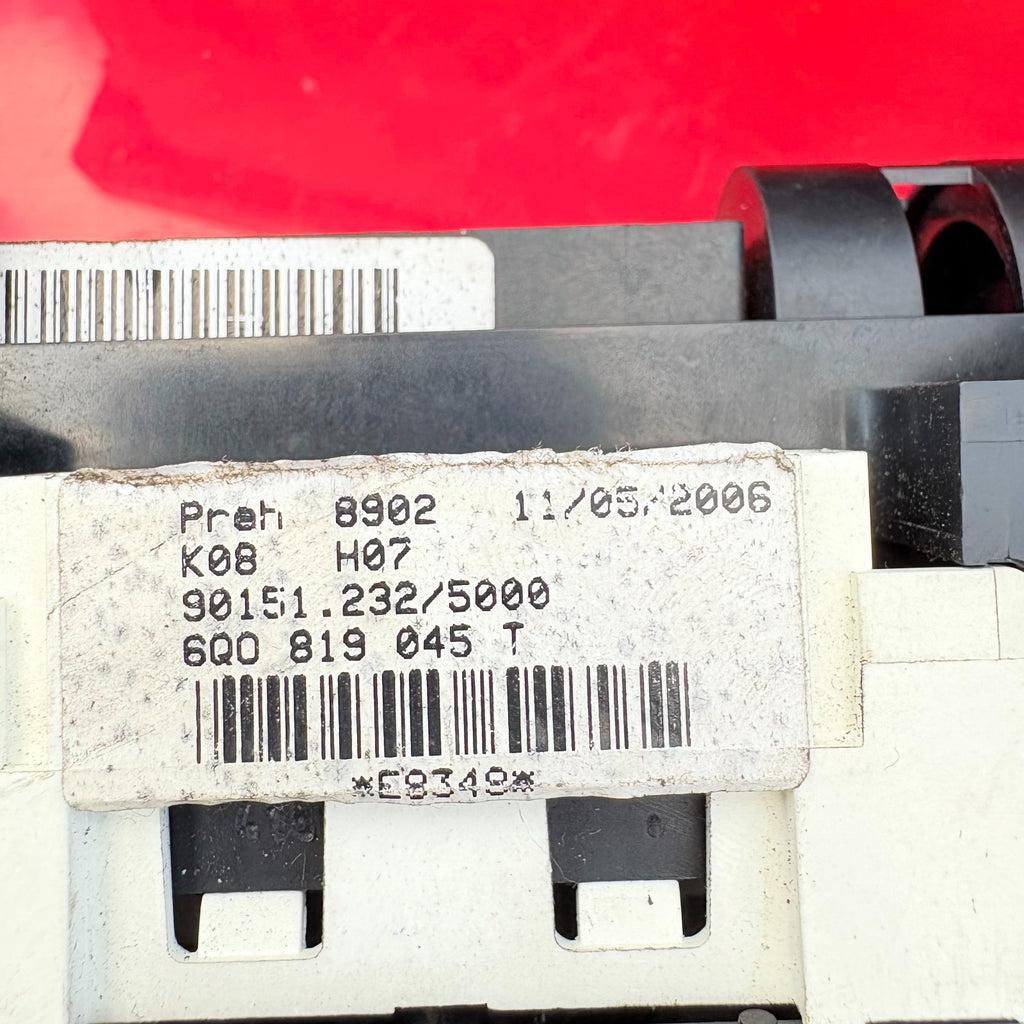 VW Fox 5Z (2005-2012) Polo 9N (2002-2010) Heater Control Panel 6Q0819045T