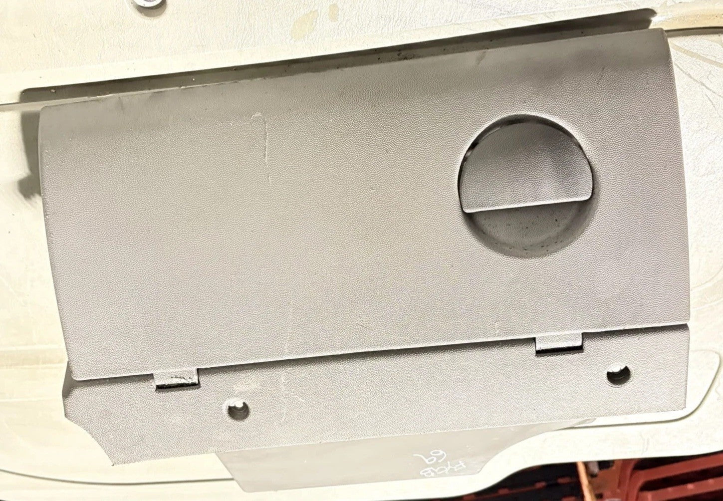 Vauxhall Corsa C 2000-2006 Glove Box Storage Compartment Grey 09114402