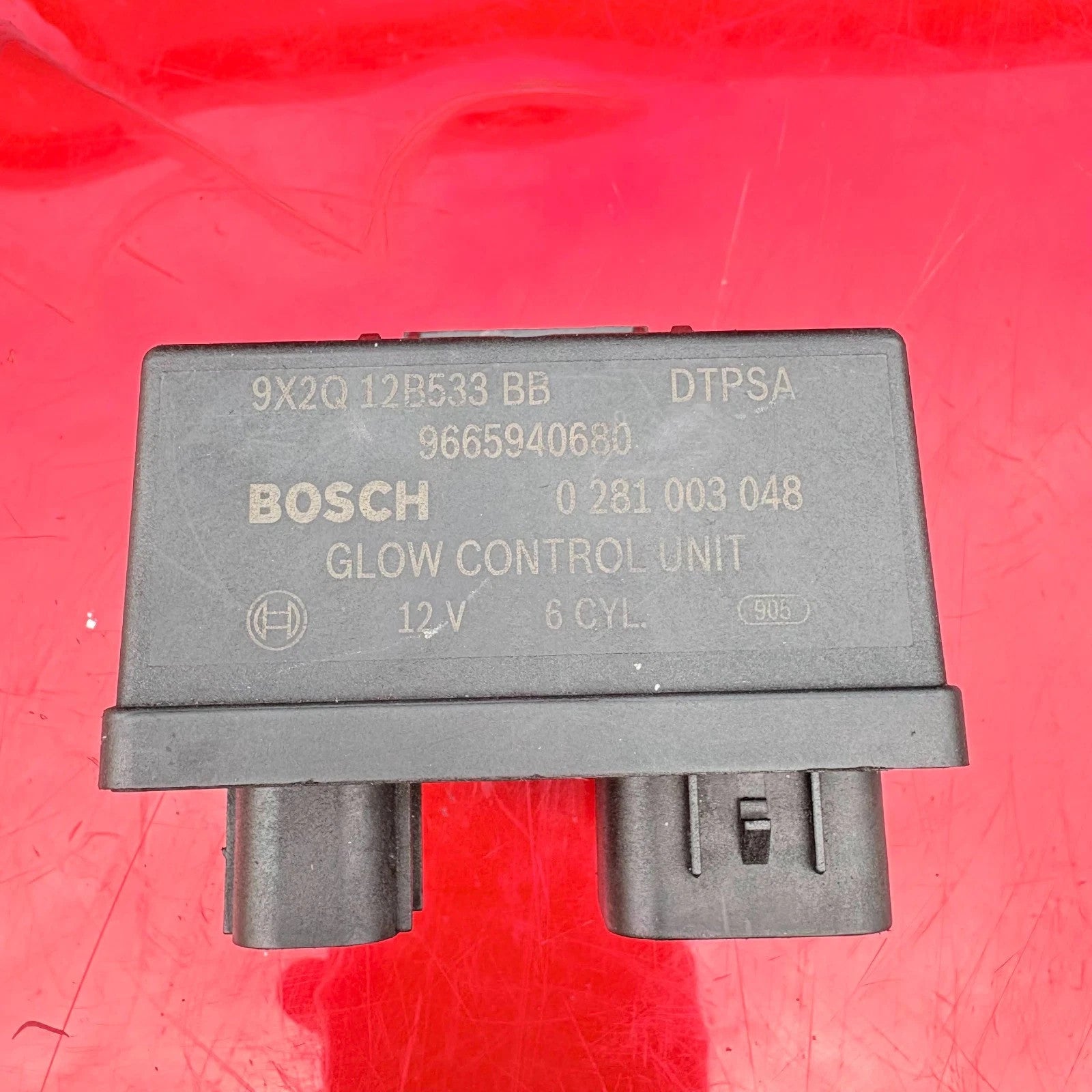 JAGUAR XF 2009 GLOW CONTROL MODULE UNIT 9X2Q-12B533-BB