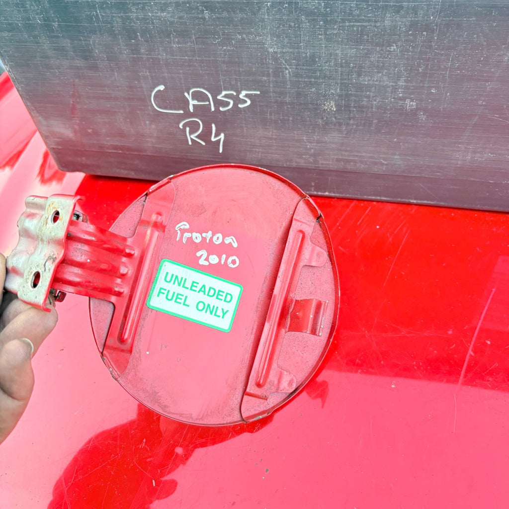 Proton Fuel Filler Flap Door Cover Red Petrol Tank Door (Photo Match) 2010