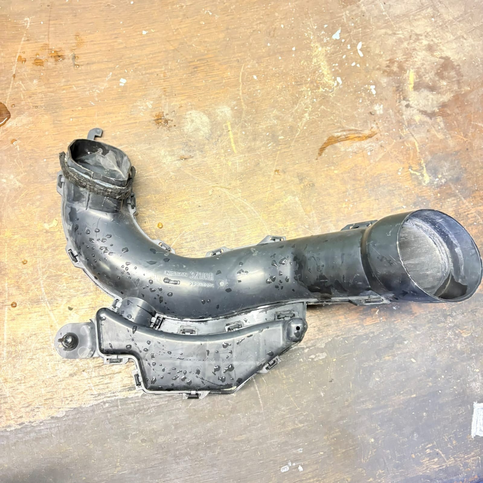 NISSAN PULSAR 1.2 PETROL AIR INTAKE INLET PIPE HOSE 3ZU0B 2015