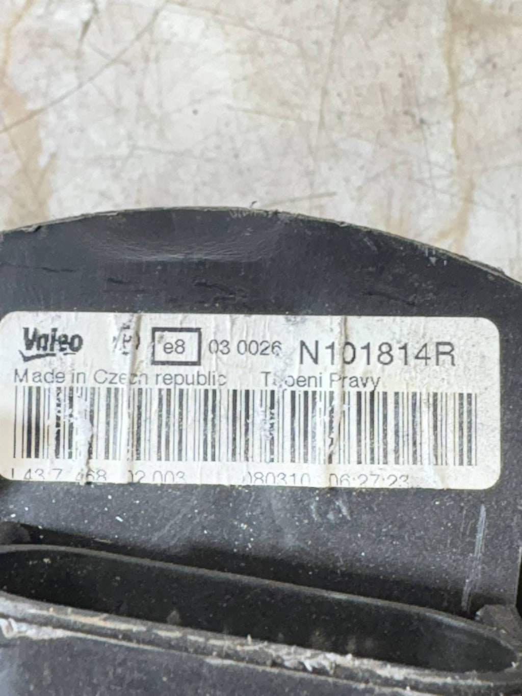 Citroen C1 Heater Motor Blower Fan N101814R