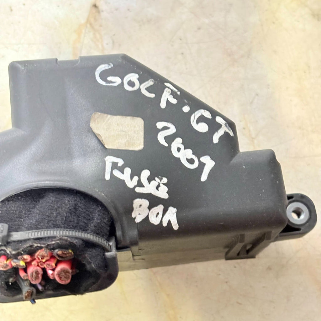 VOLKSWAGEN GOLF GT 2009 FUSE BOX BOARD