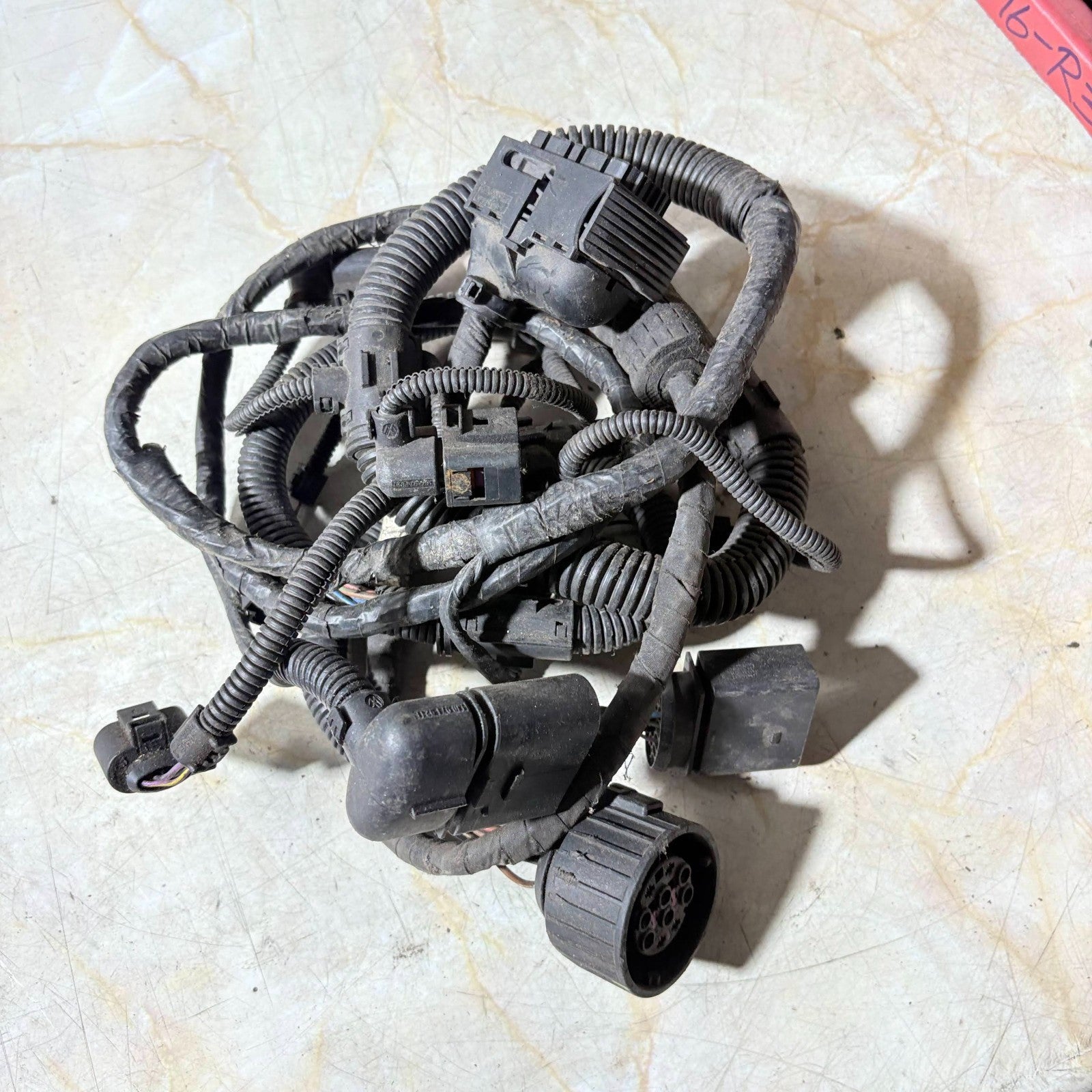 VOLKSWAGEN TRANSPORTER 2016 5DR T6 FRONT RIGHT RH DOOR WIRING HARNESS 1J0971921