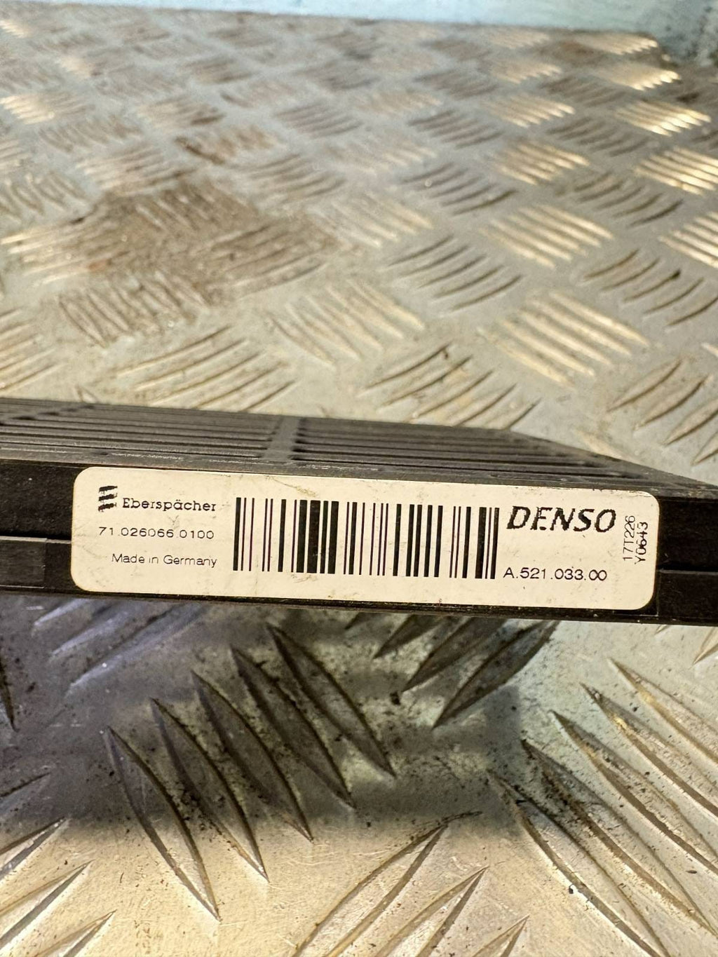 NISSAN MICRA 2017 BOOSTER HEATER A52103300 RESISTOR HEATER
