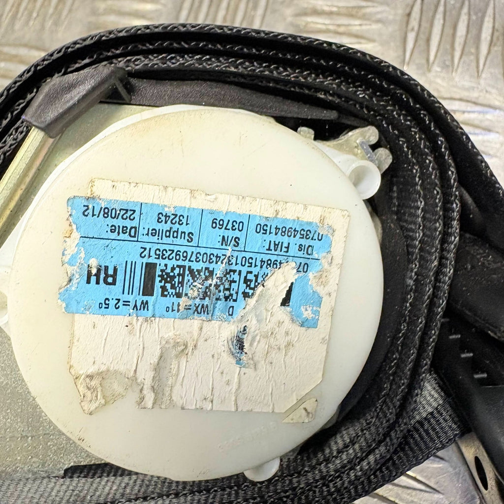 Ford Ka II Mk2 RU8 2008-2016 Rear Right Seat Belt Retractor O/S/R 07354984150