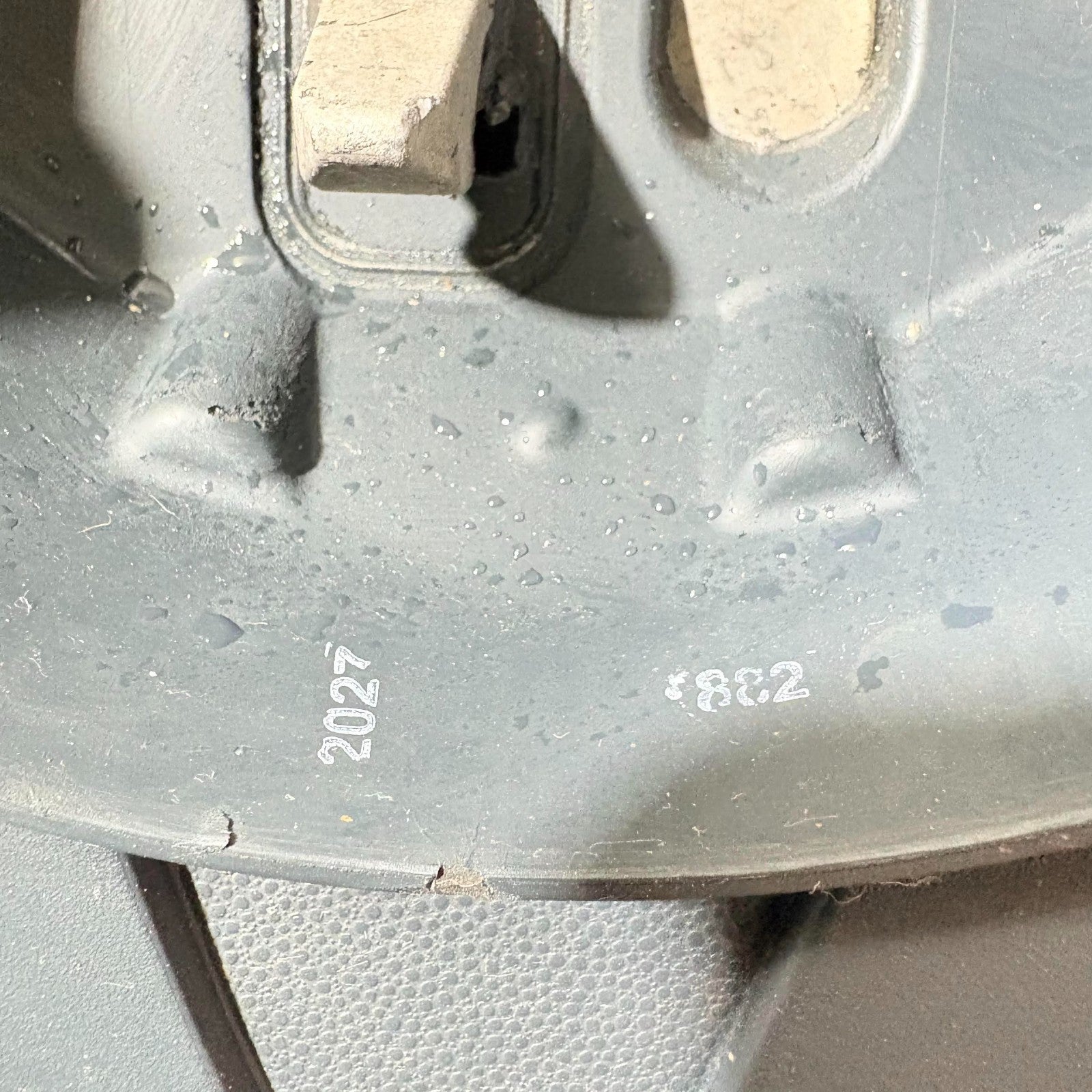 FORD KA MK2 BLACK LEATHER STEERING WHEEL 2008-2016 THREE SPOKE