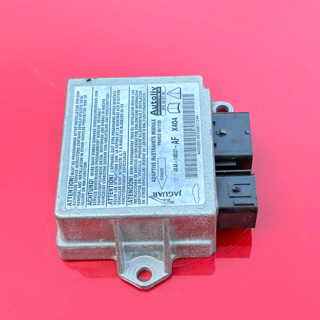 JAGUAR X-TYPE 2005 Airbag Computer ECU Module Airbag Control Unit 4X43-14B321-AF