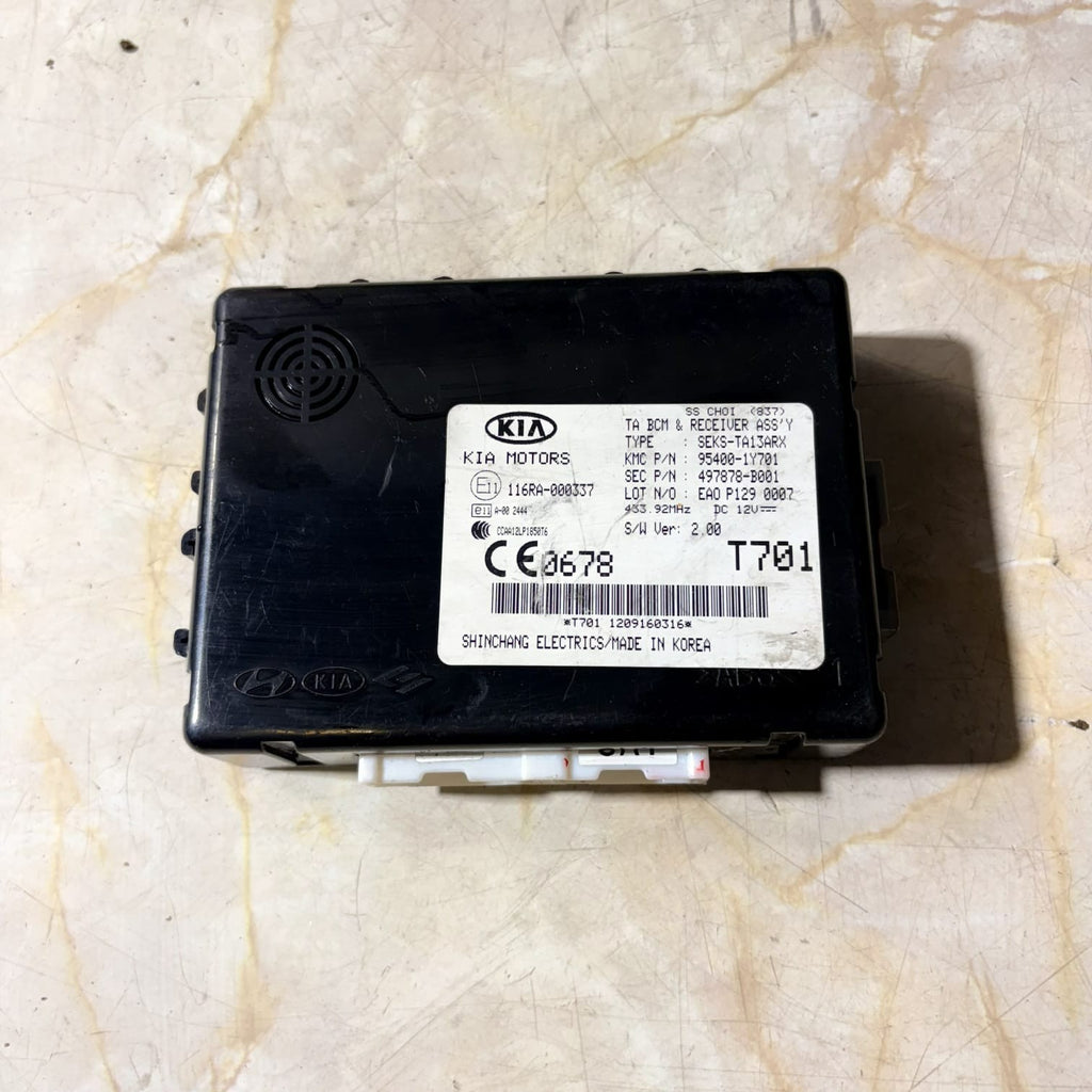 KIA PICANTO 2012 1.0 PETROL BODY CONTROL MOUDLE 116RA000337