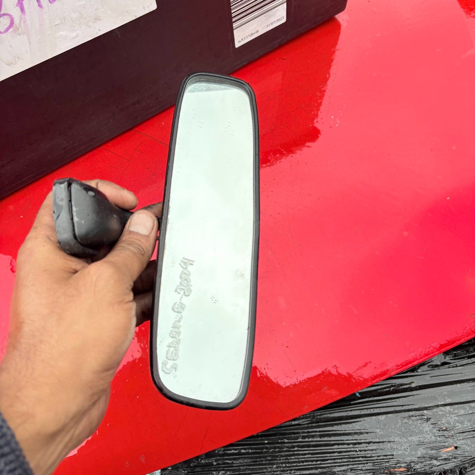 Kia Sedona MK1 02-05 Interior Rear View Windshield Mirror E13 46R-015006 OEM