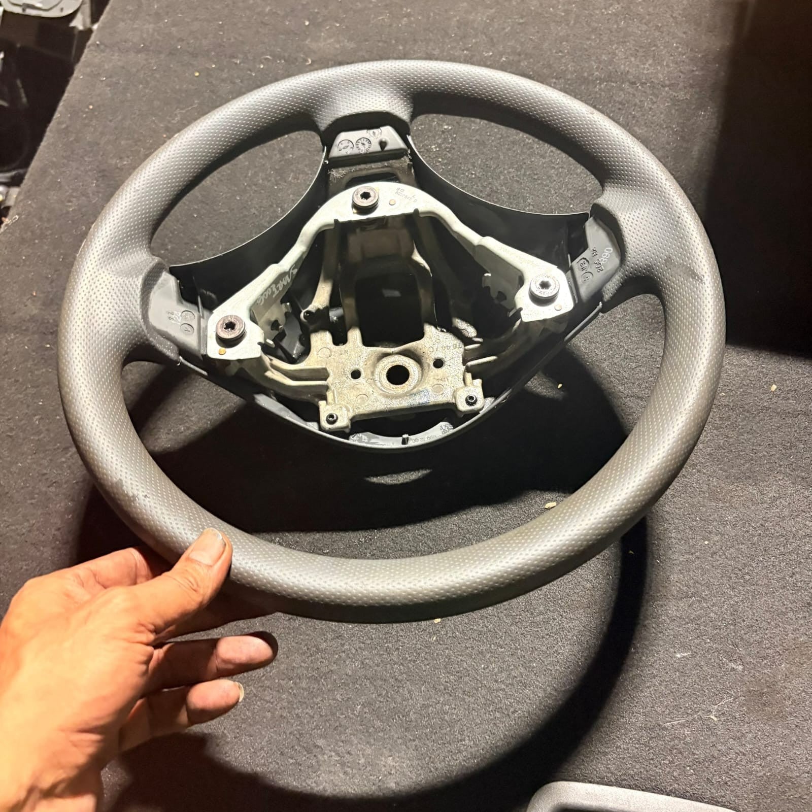 Smart Forfour W454 2004-2006 Mitsubishi Colt Z30 Steering Wheel Grey 60276447C