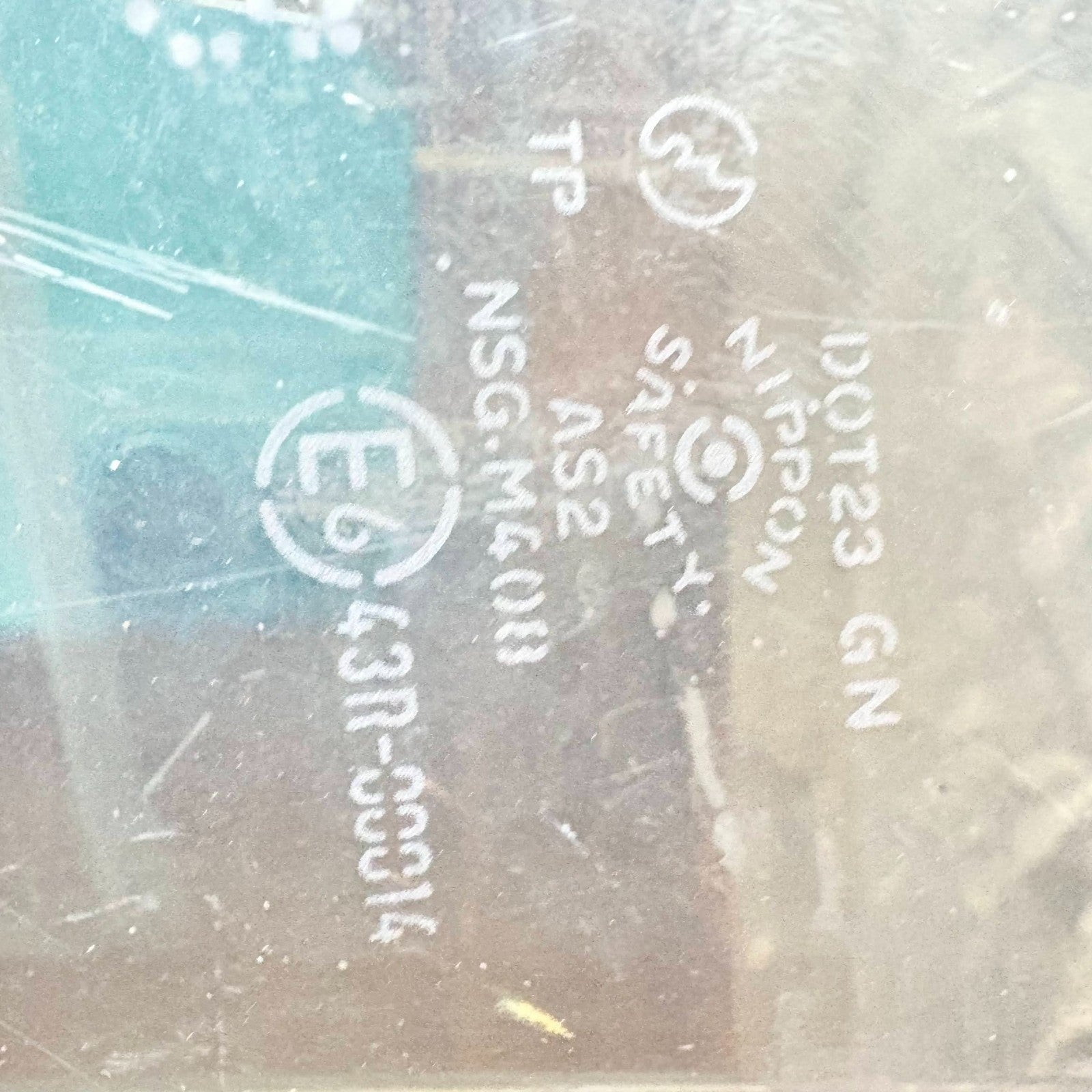 MAZDA RX-3 DOOR WINDOW GLASS FRONT PASSENGER SIDE 2009-2012